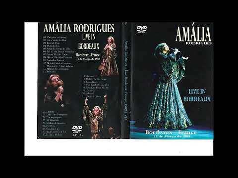 Amália Rodrigues. Malhão de S. Simão. Bordeaux 15 de março de 1989