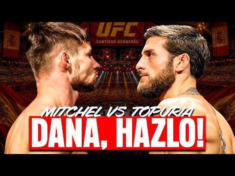 Video: ¡Alek Topuria vs. Bryce Mitchell en UFC España! ¡TÚ PUEDES, DANA!