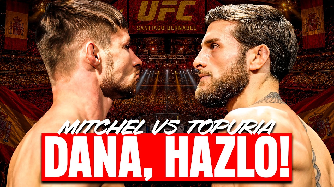 ¡Alek Topuria vs. Bryce Mitchell en UFC España! ¡TÚ PUEDES, DANA!