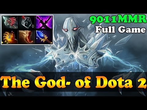 Miracle- 9011 MMR Plays Ancient Apparition Full Game Hurricane Pike and sange and yasha - Dota 2