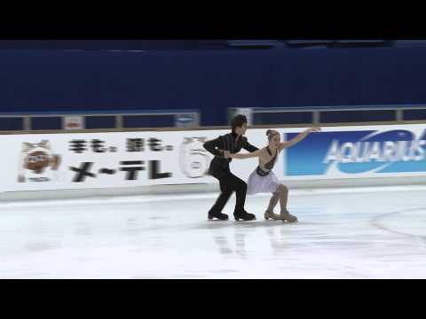 ISU 2014 Jr Grand Prix Aichi Free Dance Elliana POGREBINSKY / Alex BENOIT USA