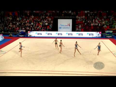 Finland (FIN) - 2019 Rhythmic Junior Worlds, Moscow (RUS) - Qualifications 5 Hoops