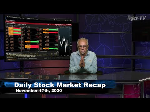 November 17th, Daily Stock Market Recap with Tom O'Brien - 2020