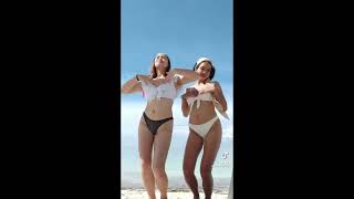 jelmaaallego ?? tiktok Sexy Bikini Dance Duo ????#shorts