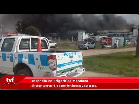 Incendio Frigorífico Mendoza