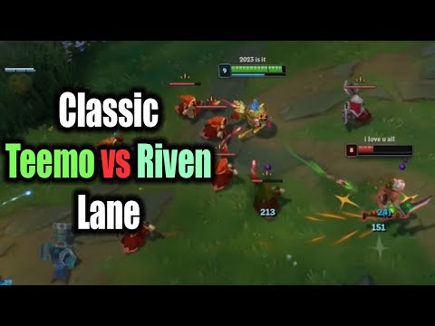Teemo vs Riven: [Full Match]