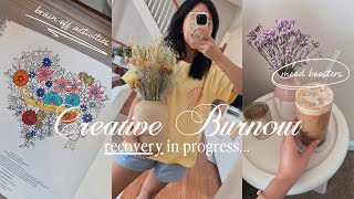 How I’m recovering from creative burnout 🌀 | REFINING THIRTIES