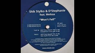 Shik Stylkø & D'Stephanie – Won't Fall (M.O.D. Vocal Master Mix)