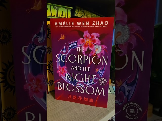 Vídeo relacionado con The Scorpion and the Night Blossom: The new #1 SUNDAY TIMES bestselling dark romantasy from Amélie Wen Zhao (The Three Realms) (English Edition)