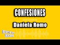 Daniela Romo - Confesiones (Versión Karaoke)