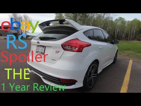 eBay Focus RS Spoiler! The 1 year Review