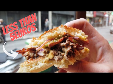 The Best Cheeseburger In Paris I Eat Cheap in Paris Video