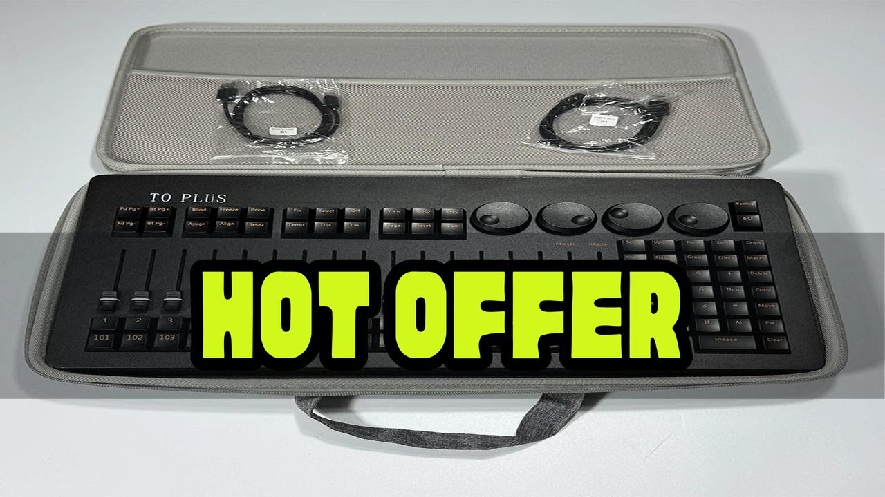 Mini Command Wing Plus Lighting Console with Bag MA2 DMX512 DJ Light Controller