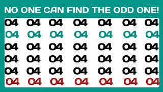 Only 1% Can Spot the Odd One Out – Can You? Find The Odd One-Letters & Numbers Edition