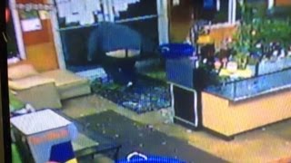 preview picture of video 'Caught on camera! Butt crack bandit strikes local business!  EPIC FAIL!'