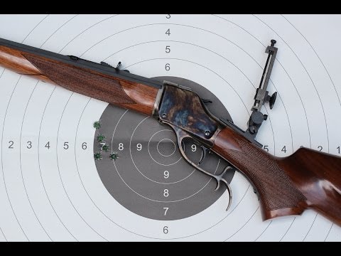 Shooting the Pedersoli High Wall rifle