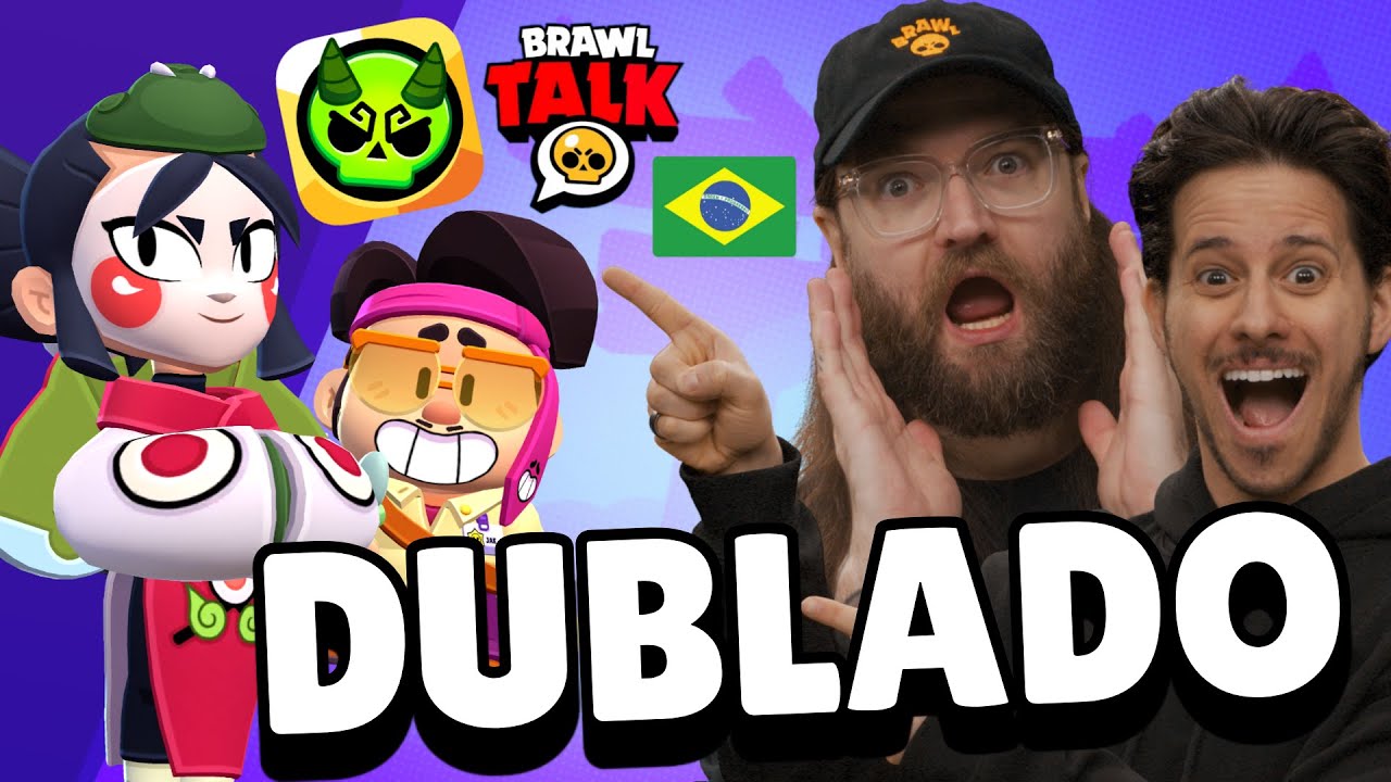 NOVO BRAWL TALK  DUBLADO em PORTUGUÊS - BRASIL! NOVA RARIDADE ULTRA-LENDÁRIA!