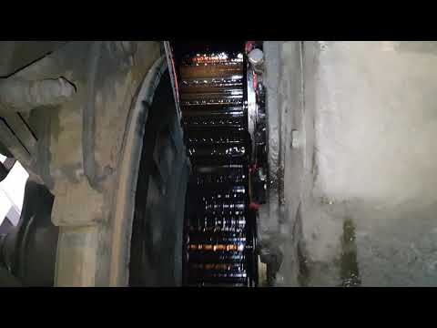 Praca przekładni głównej lokomotywy EU07