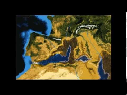 Messinian salinity crisis animation