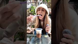 Trying SALT coffee in Vietnam 😍🇻🇳