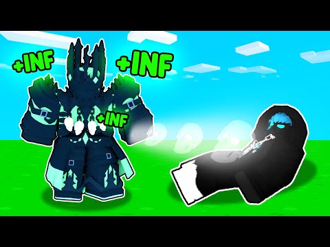 So I used the WARDEN KIT and got INF HEALTH.. (Roblox Bedwars)