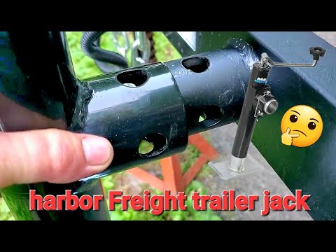 Harbor Freight 2000 Lb. Pipe-Weld Swing-Away Trailer Jack 58045