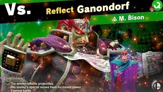 M Bison Reflect Ganondorf World of Light Super Smash Bros Ultimate