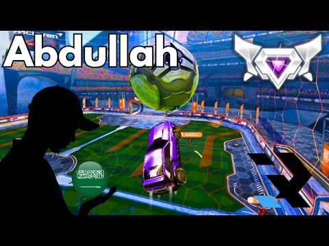 ABDULLAH is MECHANICALLY INSANE in Rocket League! (SSL 2v2) 🏆