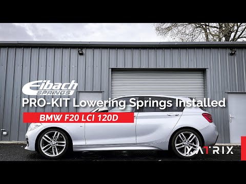 Eibach PRO-KIT Lowering Springs 25mm/30mm installed on BMW F20 LCI 120D!