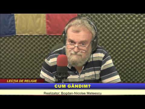 “Lecţia de religie” – Cum gândim?