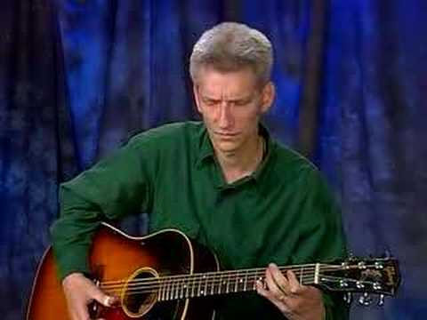 "Shinin' Moon" a Lightnin' Hopkins' slow blues in A" taught by Ernie Hawkins (Part 1 of 2)