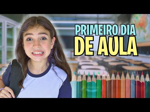 VLOG DO PRIMEIRO DIA DE AULA - FAMÍLIA PORCIDES siga @dailyfamiliaporcides
