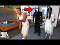 Franklin Hunting Scary Ghosts In GTA 5 SHINCHAN And CHOP