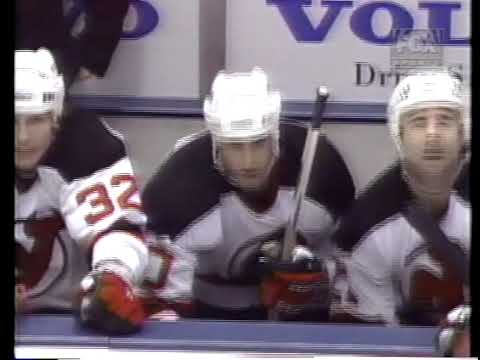 Jay Pandolfo's first NHL goal, against Mighty Ducks december 1996