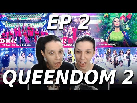 REACTION QUEENDOM 2 EP 2 PERFORMANCES + RANKING - VIVIZ, HYOLYN, LOONA, BRAVE GIRLS, KEP1ER & WJSN