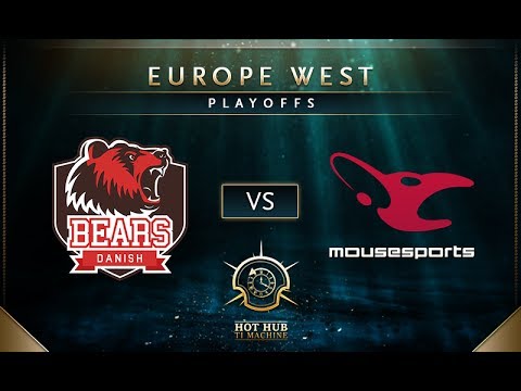 Danish Bears vs mouz Game 1 - TI7: EU Regional Qualifiers Playoffs - @ODPixel @Draskyl