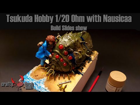 CraftyCrabHobby:Tsukuda Hobby 1/20 Ohm Ohmu Nausicaa of the Valley of the Wind Build Slides.王蟲 風の谷