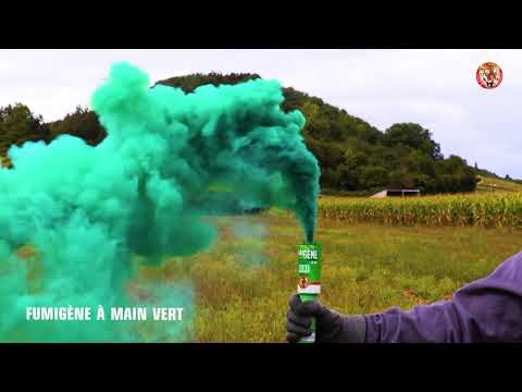 FUMIGÈNES À MAIN VERTS