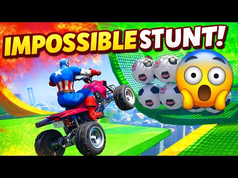 Tried the Hardest ATV Quad Bike Stunt Track 😱 | Impossible Racing Gameplay😱🤯🎮