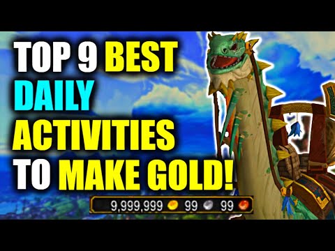 Make TONS OF GOLD w/ These 9 DAILY ACTIVITIES! WoW Dragonflight Goldmaking