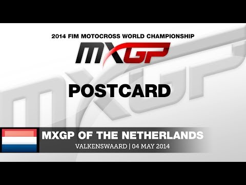 MXGP of The Netherlands 2014 Postcard - Motocross