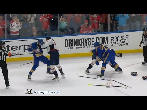 Tom Wilson vs Jordan Greenway and Max Pacioretty vs Tage Thompson Apr 11, 2024