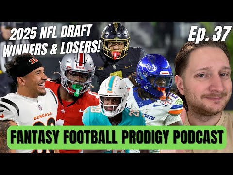 NFL Draft AFC Winners and Losers! 🔥🏈 | The FFP Podcast Ep. 37 (5/1/2025)