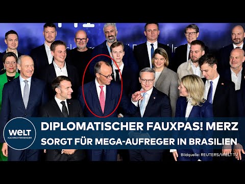 FRIEDRICH MERZ: Diplomatischer Fauxpas! „Arroganter“ Kanzler sorgt für Mega-Aufreger in Brasilien