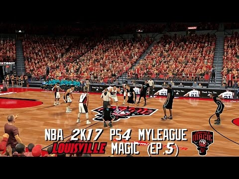 NBA 2K17 PS4 Louisville Magic MyLeague - FIRST HOME GAME!!! (EP.5)