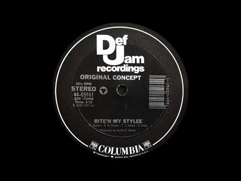 Original Concept - Bite'n My Stylee ( Bite'n My Stylee / Pump That Bass 1986 )