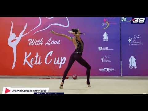 Polina Horodnycha Clubs 27,300 - International Tournament "Keti Cup 2025"