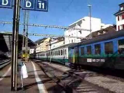 EuroCity EC 119 "Tiziano" ab/dep/part Olten, 23.02.2008