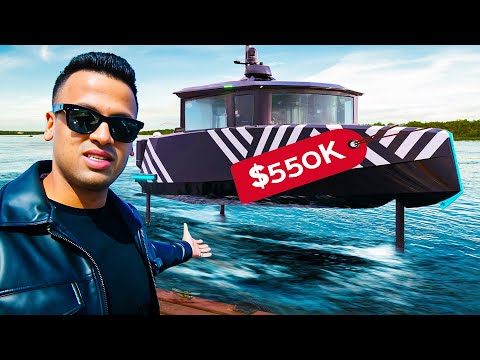 I Tested Navier's Flying Electric Boat