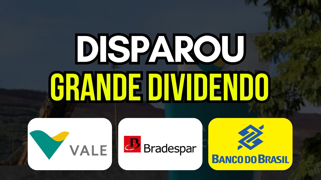 Banco Brasil (bbas3) Boa Notícia! Vale (vale3) Voando Dividendo Maior, Bradespar (brap4) ou Vale3?